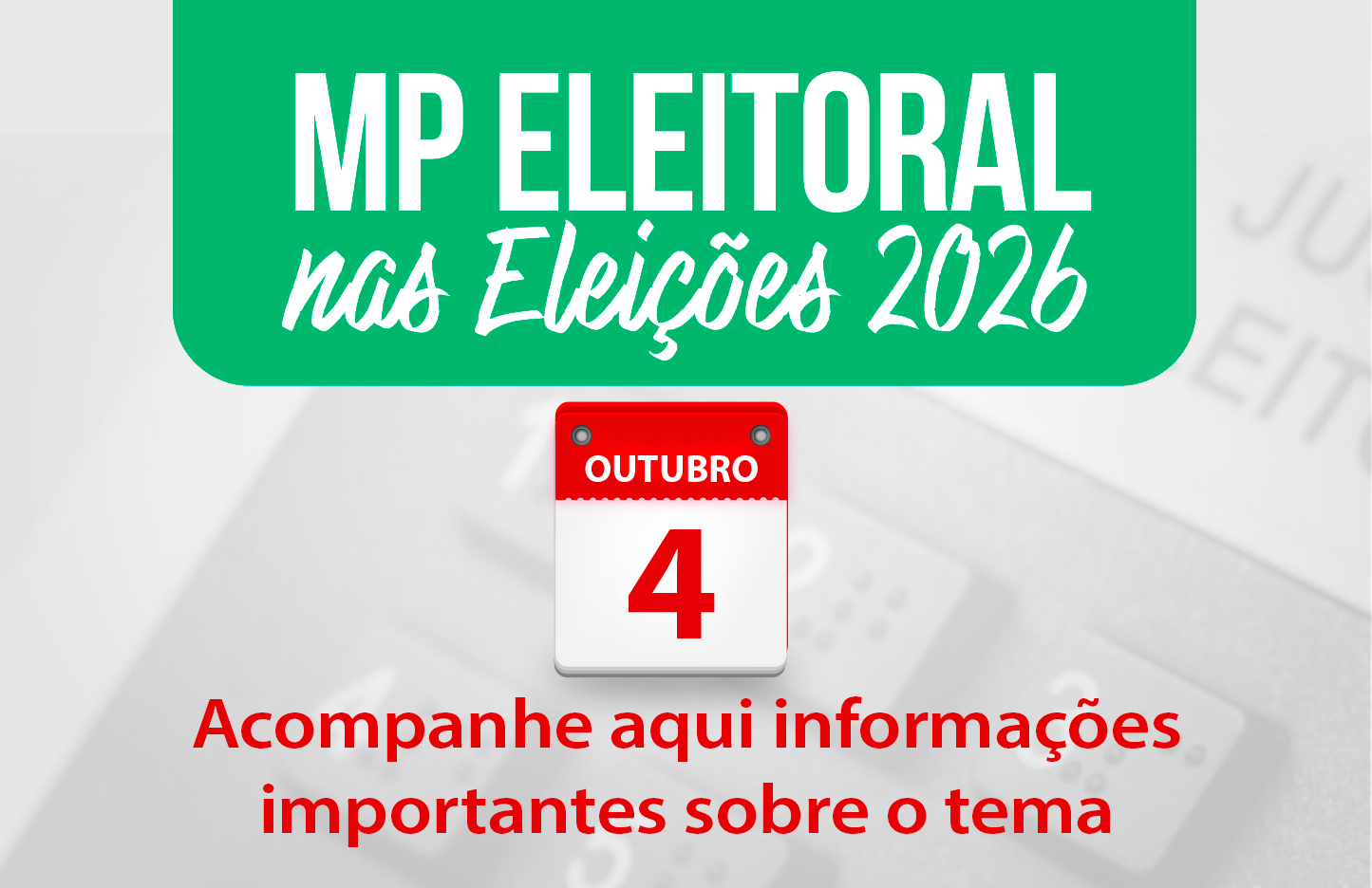 No topo, um retângulo verde com cantos arredondados ocupa a parte superior central. Dentro dele, está escrito em letras brancas: 